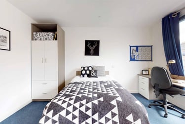 1 bed studio, West Park Place, Haymarket, Edinburgh, EH112EE - Image 1